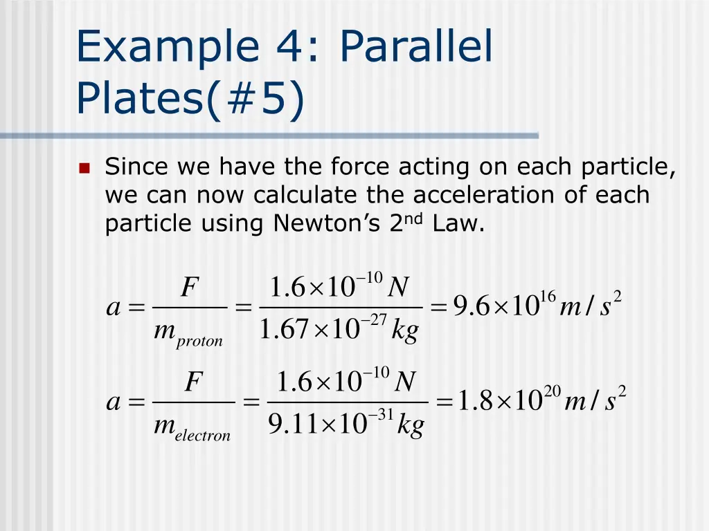 example 4 parallel plates 5