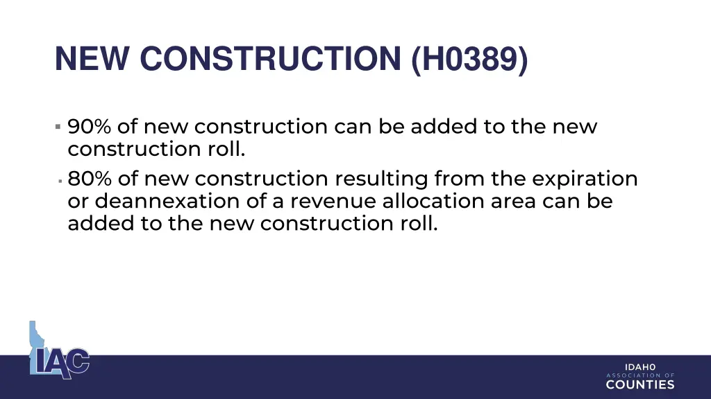 new construction h0389