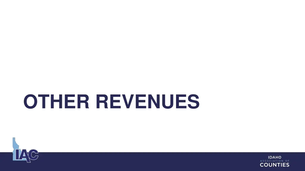 other revenues