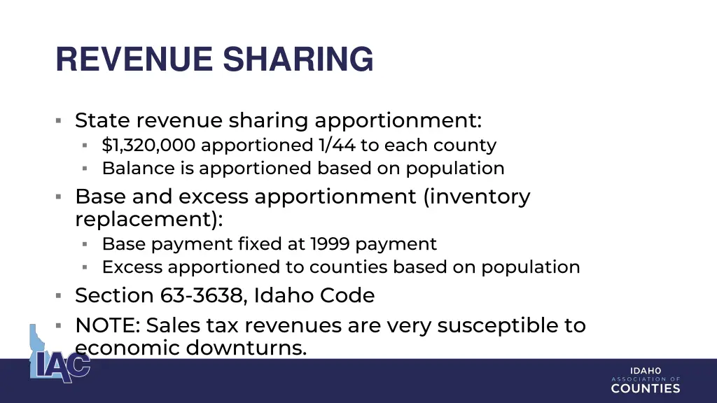 revenue sharing