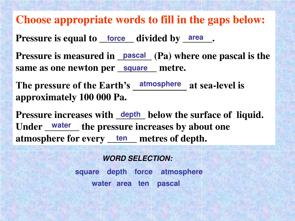 choose appropriate words to fill in the gaps below 2