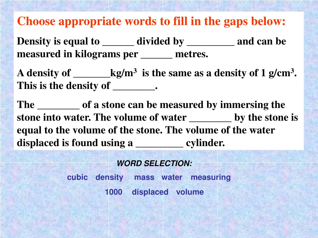 choose appropriate words to fill in the gaps below
