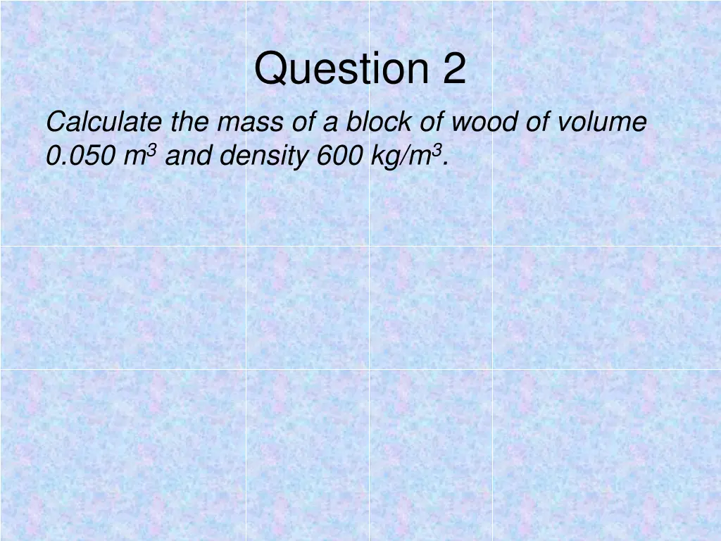 question 2