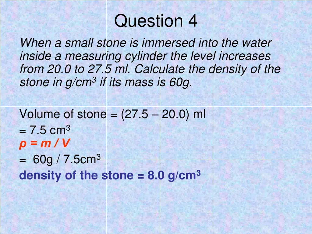 question 4 1