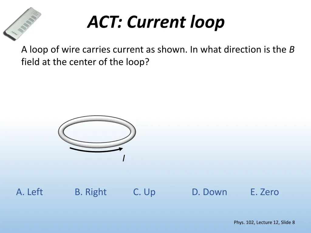 act current loop