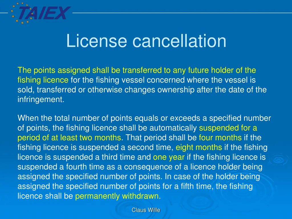 license cancellation 1