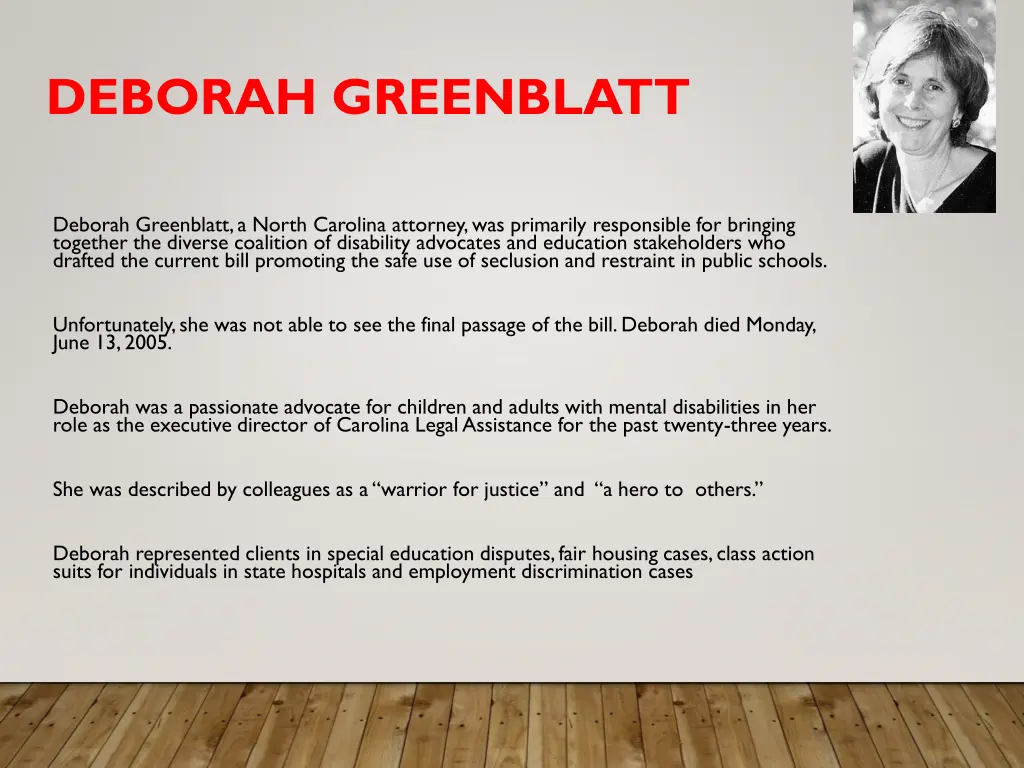 deborah greenblatt