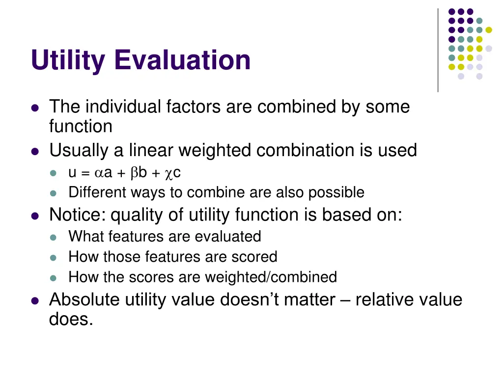 utility evaluation 1
