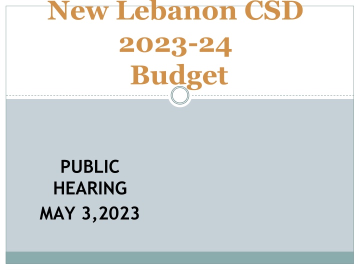 new lebanon csd 2023 24 budget