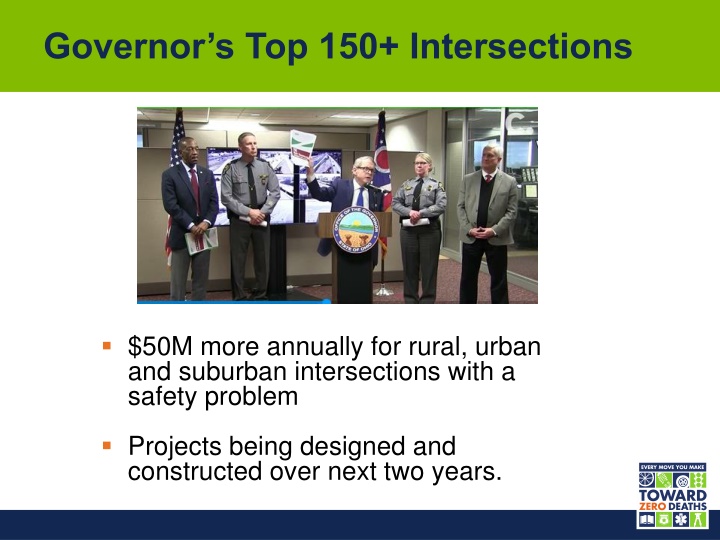 governor s top 150 intersections