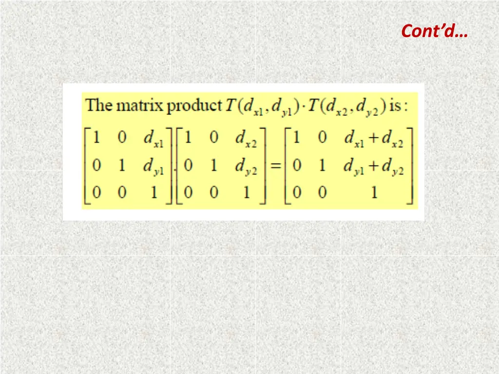 cont d 5