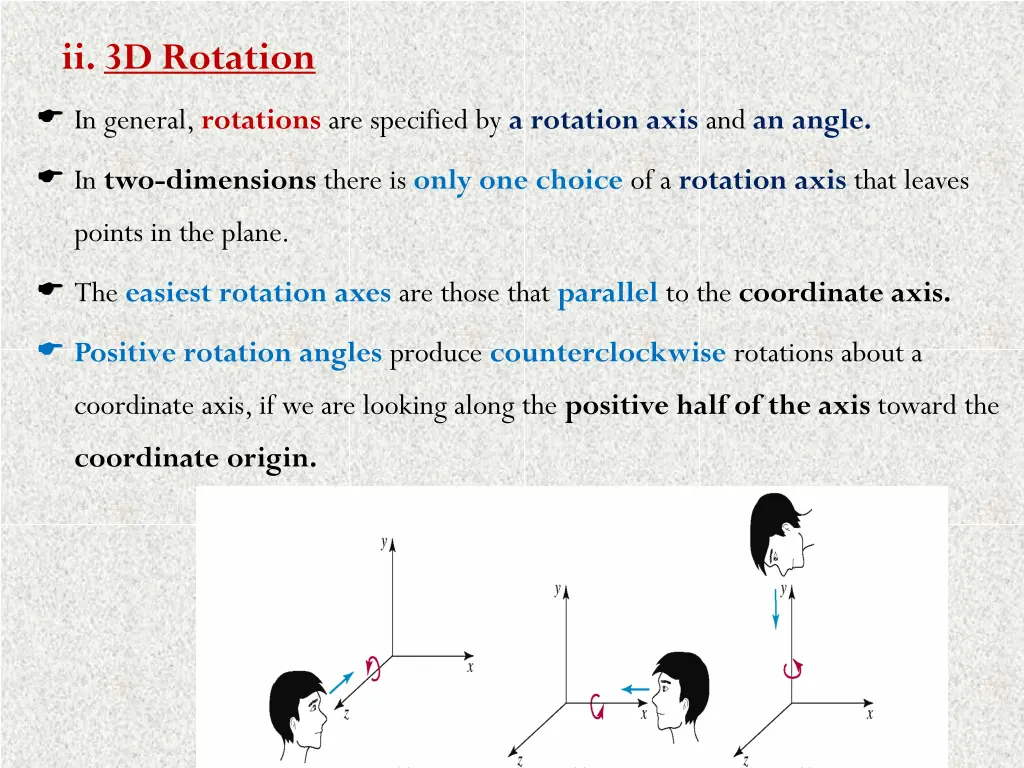 ii 3d rotation
