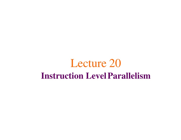 lecture 20