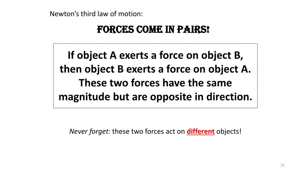 newton s third law of motion 1