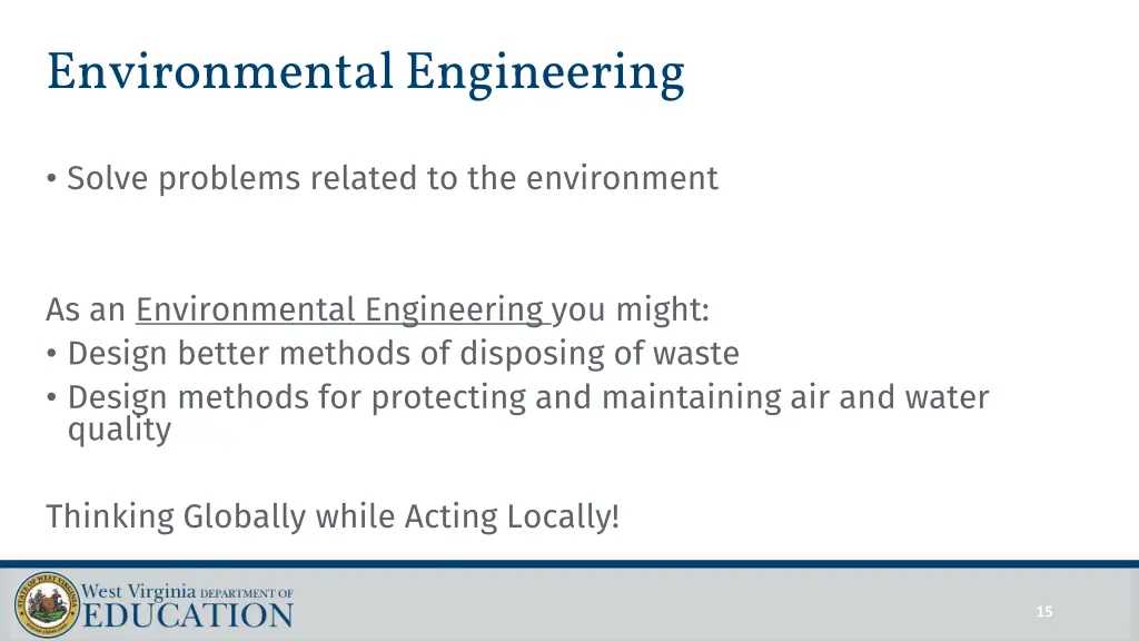 environmental engineering