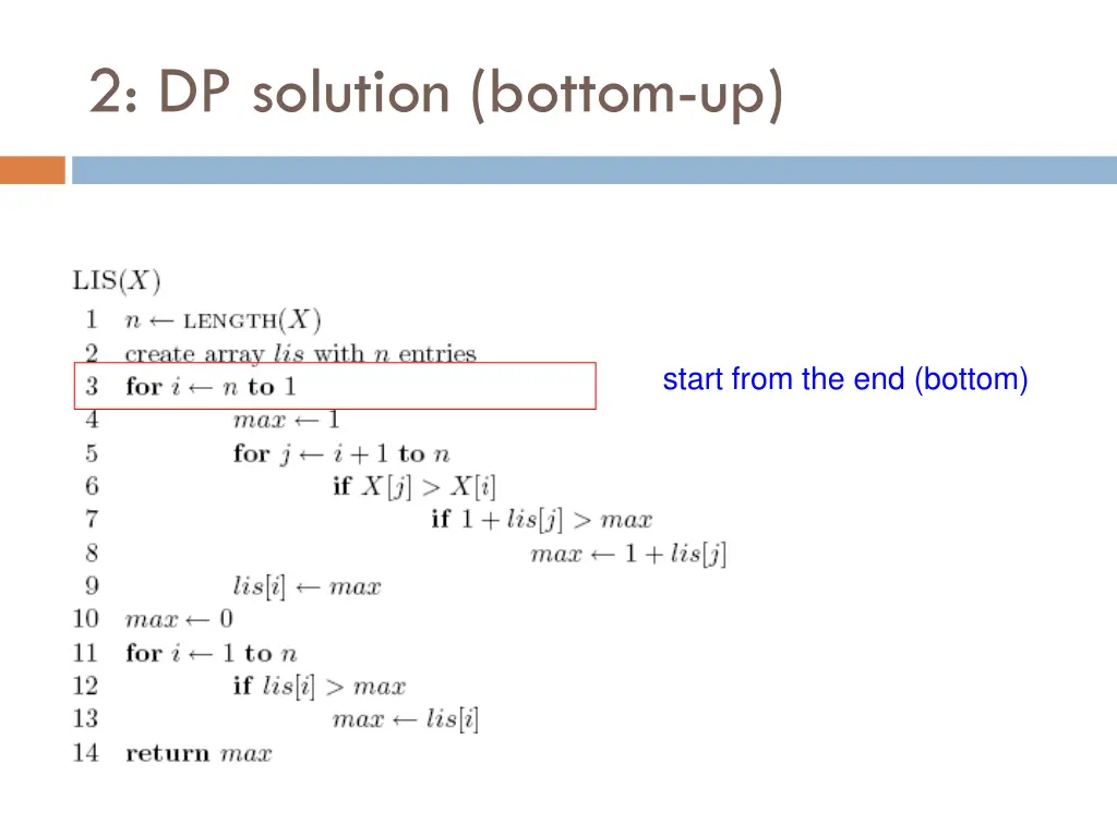 2 dp solution bottom up 17