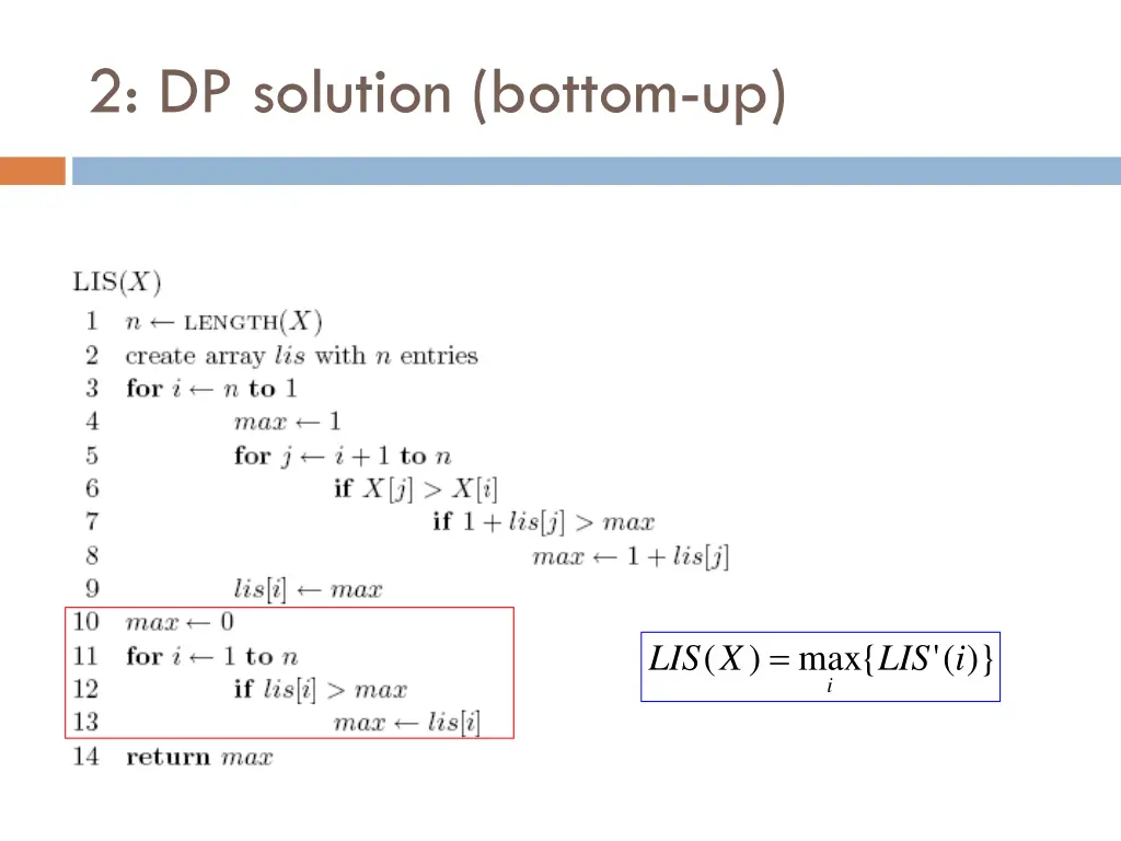2 dp solution bottom up 19