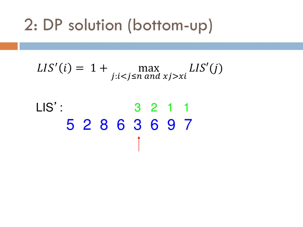 2 dp solution bottom up 6