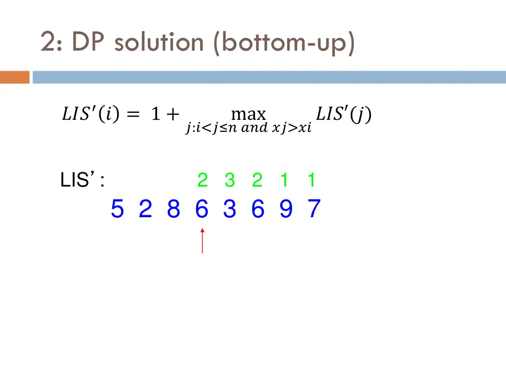 2 dp solution bottom up 7