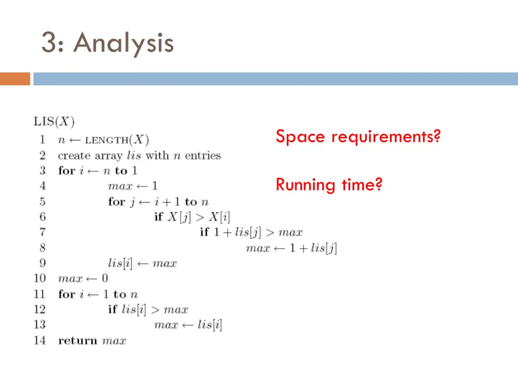3 analysis
