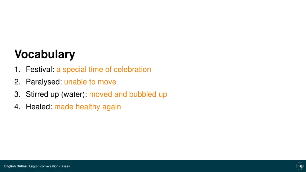 vocabulary