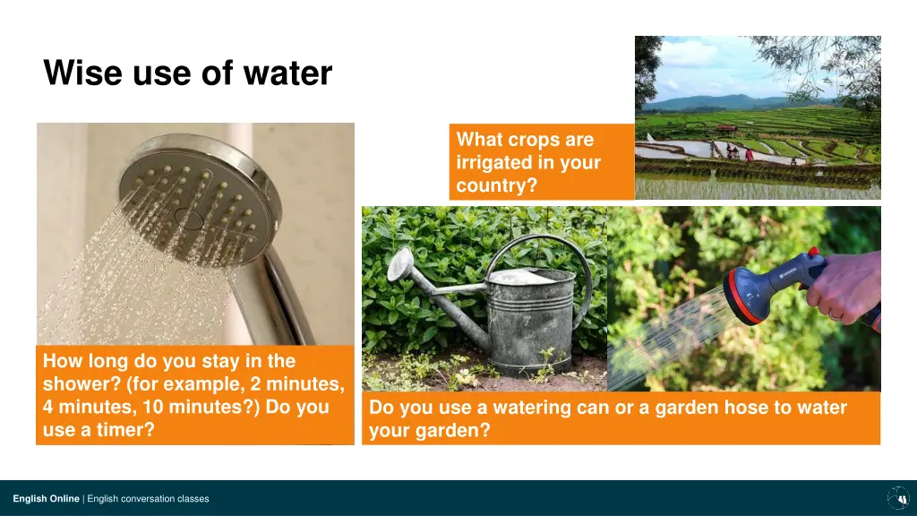 wise use of water