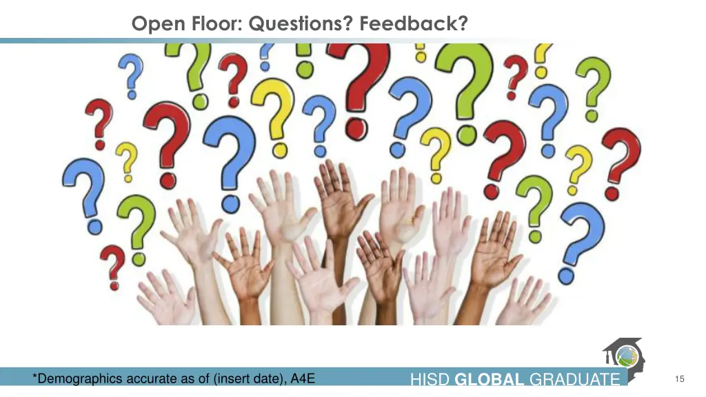 open floor questions feedback