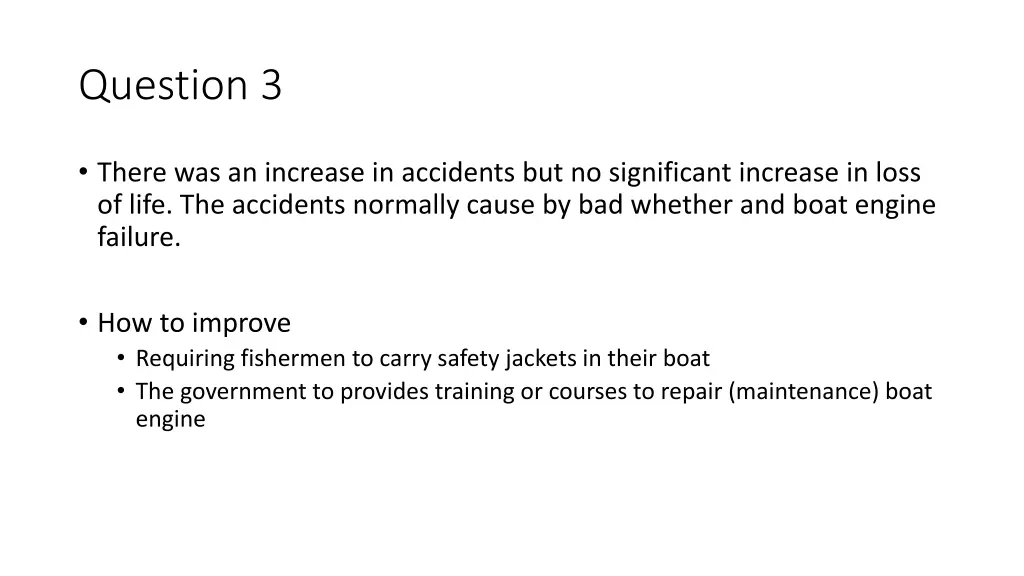 question 3