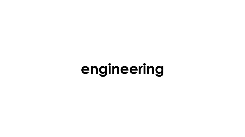 engineering