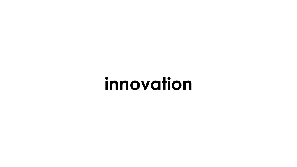 innovation 1