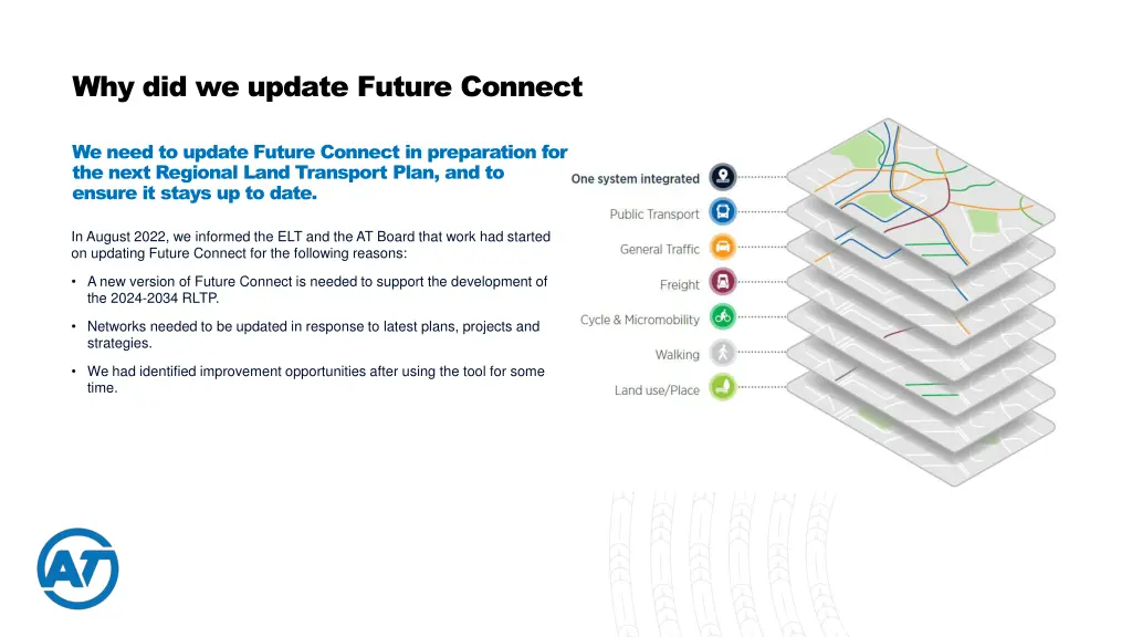 why did we update future connect