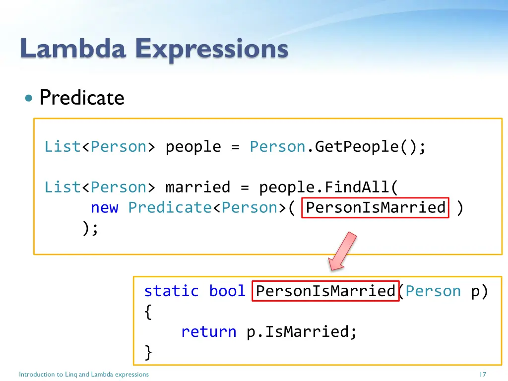 lambda expressions 1