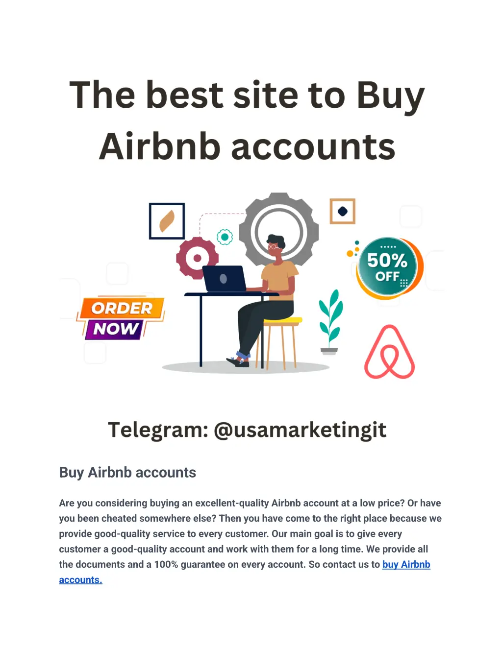 buy airbnb accounts