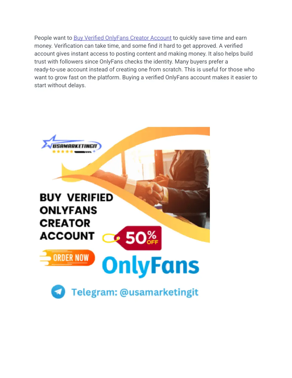 people want to buy verified onlyfans creator