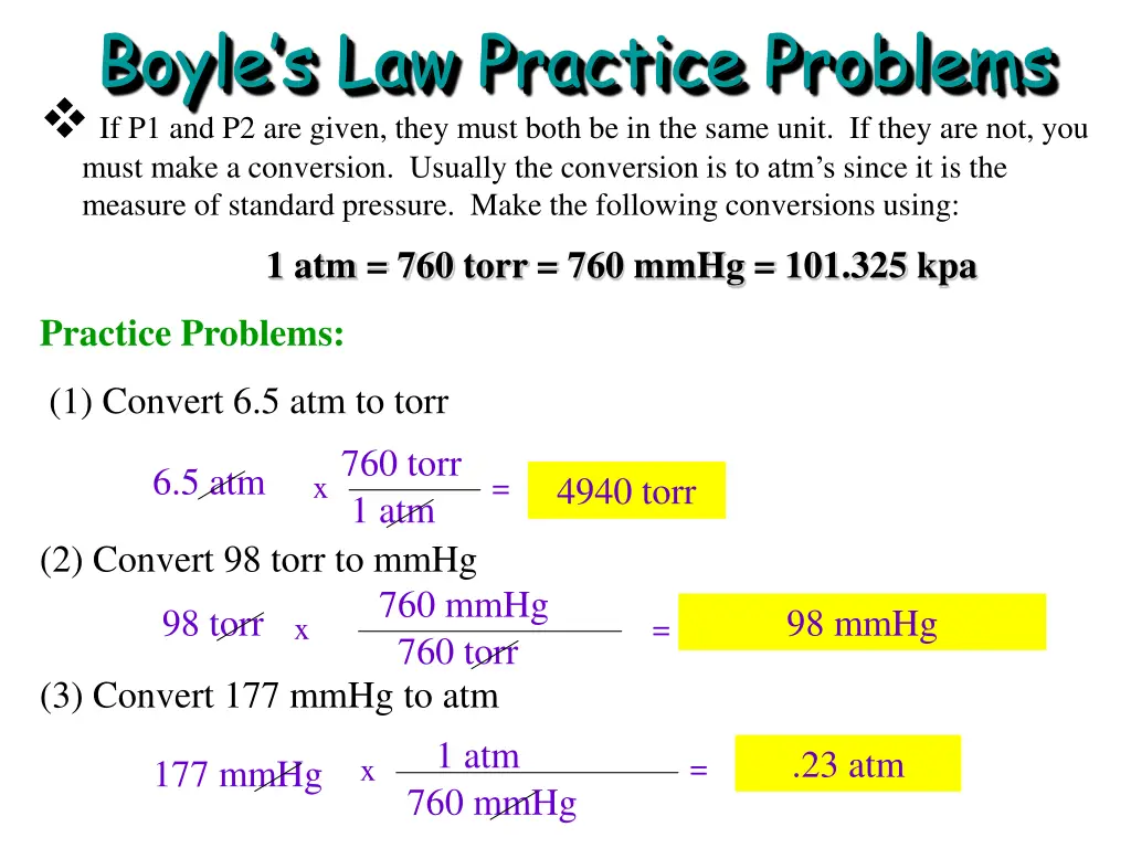 boyle s law practice problems 2