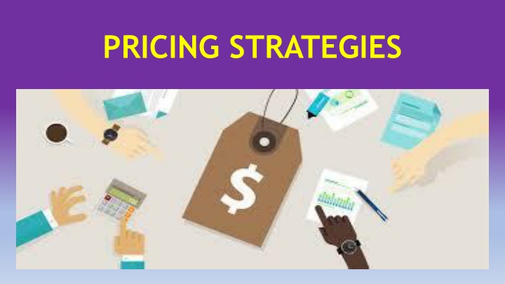 pricing strategies