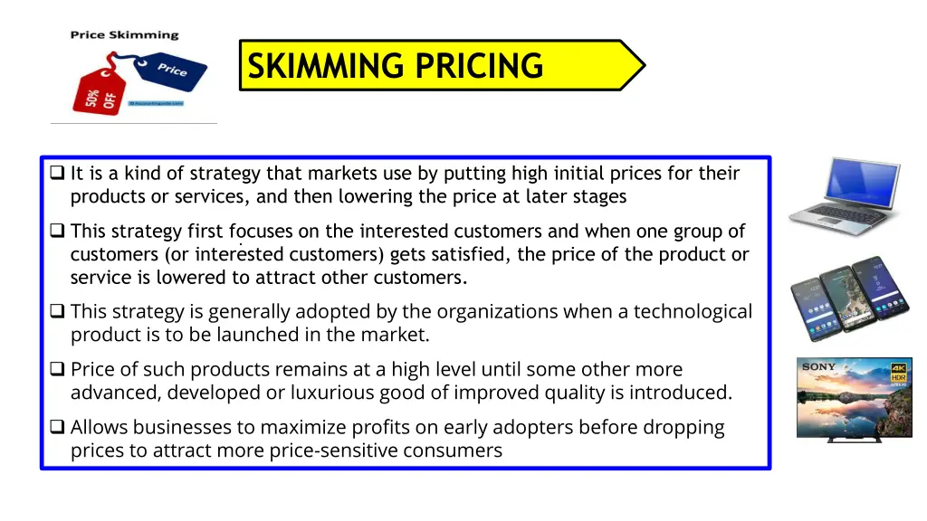 skimming pricing