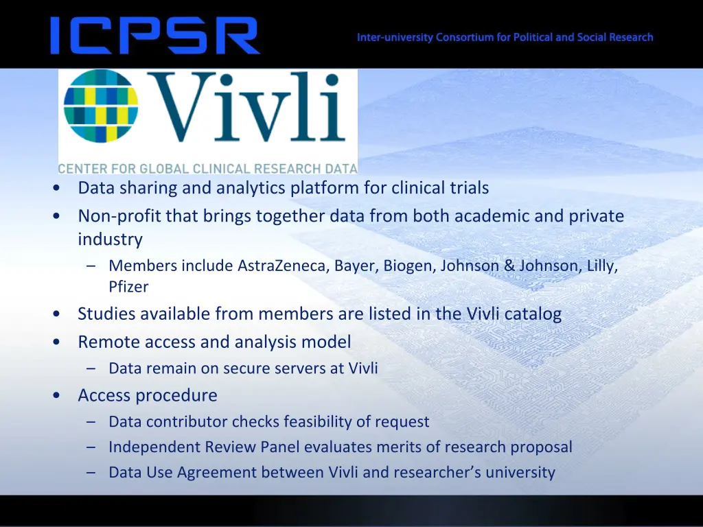 data sharing and analytics platform for clinical