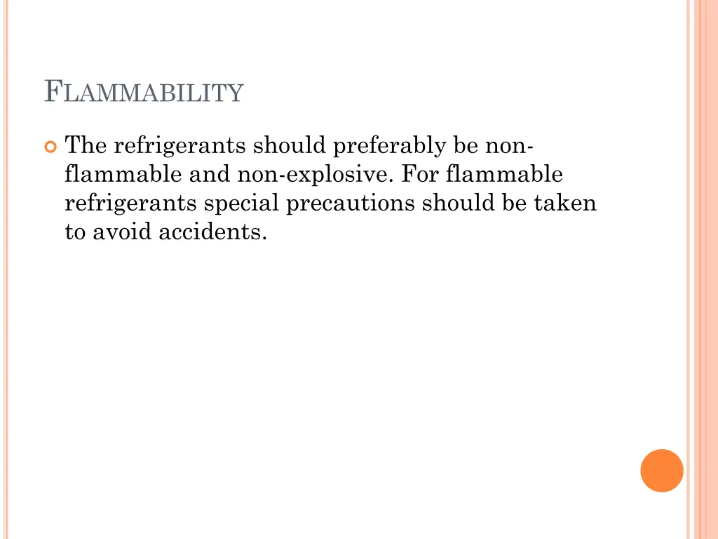 f lammability