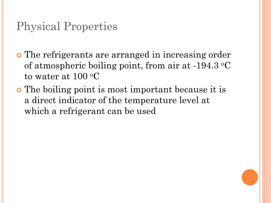 physical properties