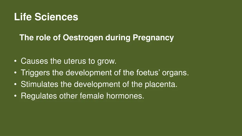 life sciences 15