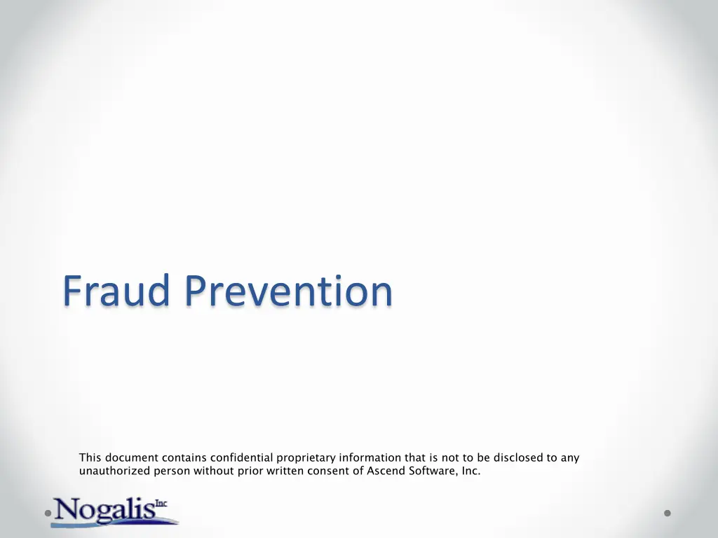 fraud prevention