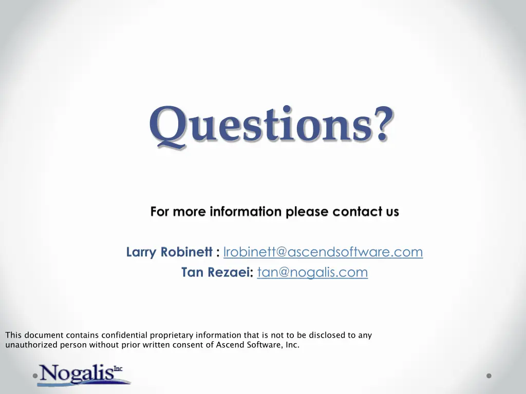 questions