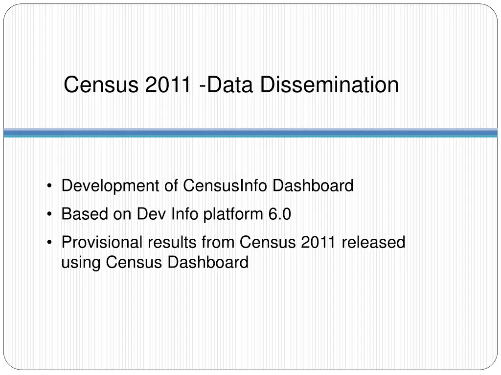 census 2011 data dissemination 1