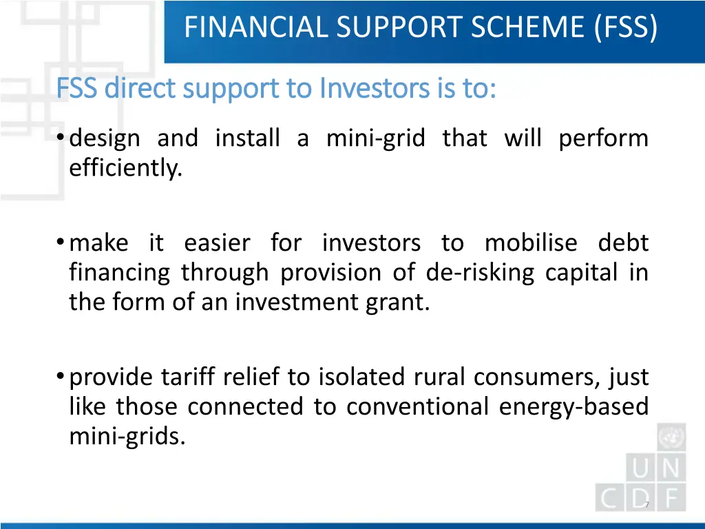 financial support scheme fss 5