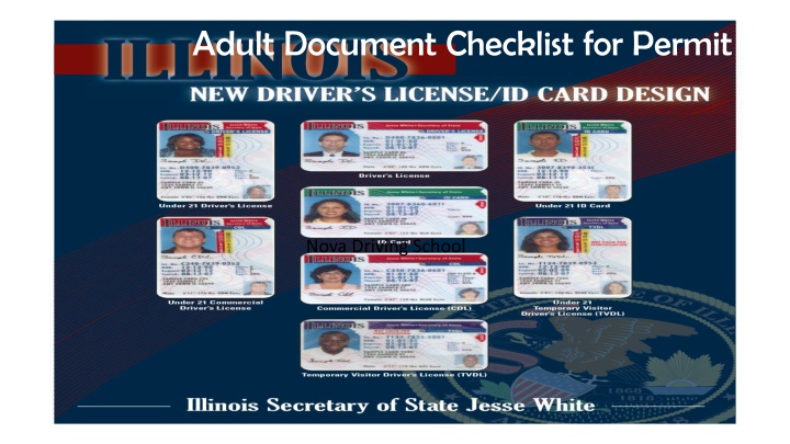 adult document checklist for permit