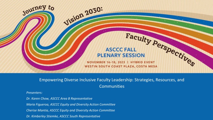 empowering diverse inclusive faculty leadership