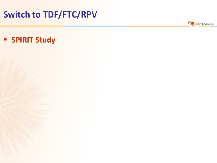 switch to tdf ftc rpv