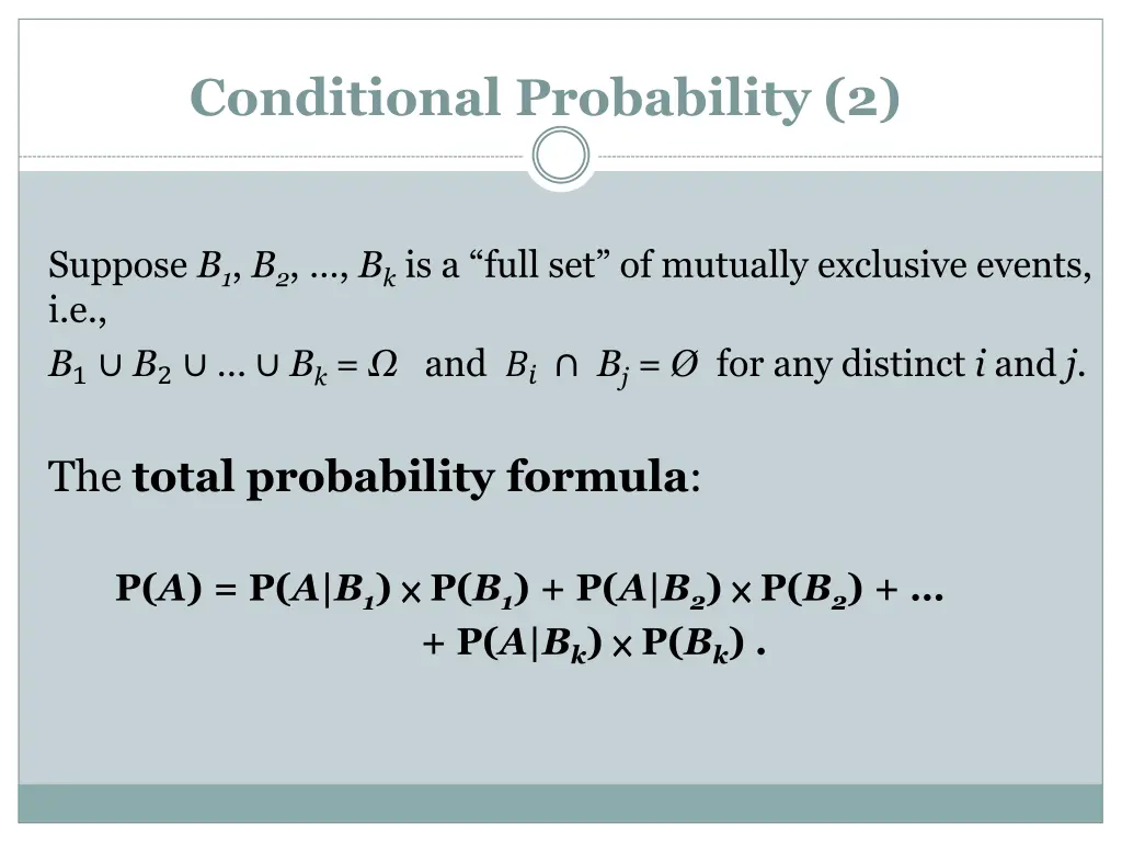 conditional probability 2