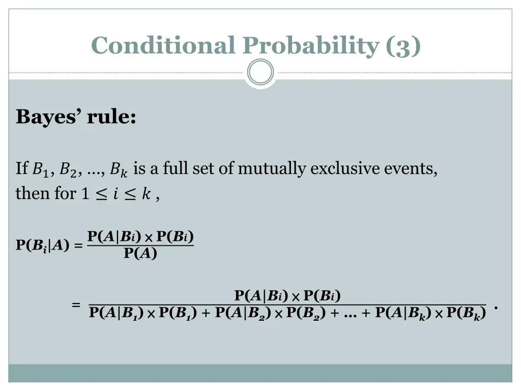 conditional probability 3